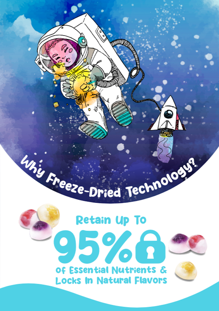 (Halal Indonesia) Hanya Freeze Dried Yogurt ball with fruits (6g x 5packs) 宝宝健康乳酪益菌零食